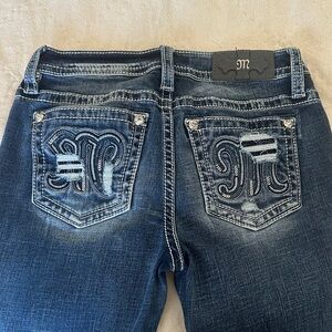 Miss Me Dark Blue Boot Cut Jeans